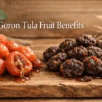 goron tula fruit benefits African chewing gum fruit dried and fresh gorontula fruit display