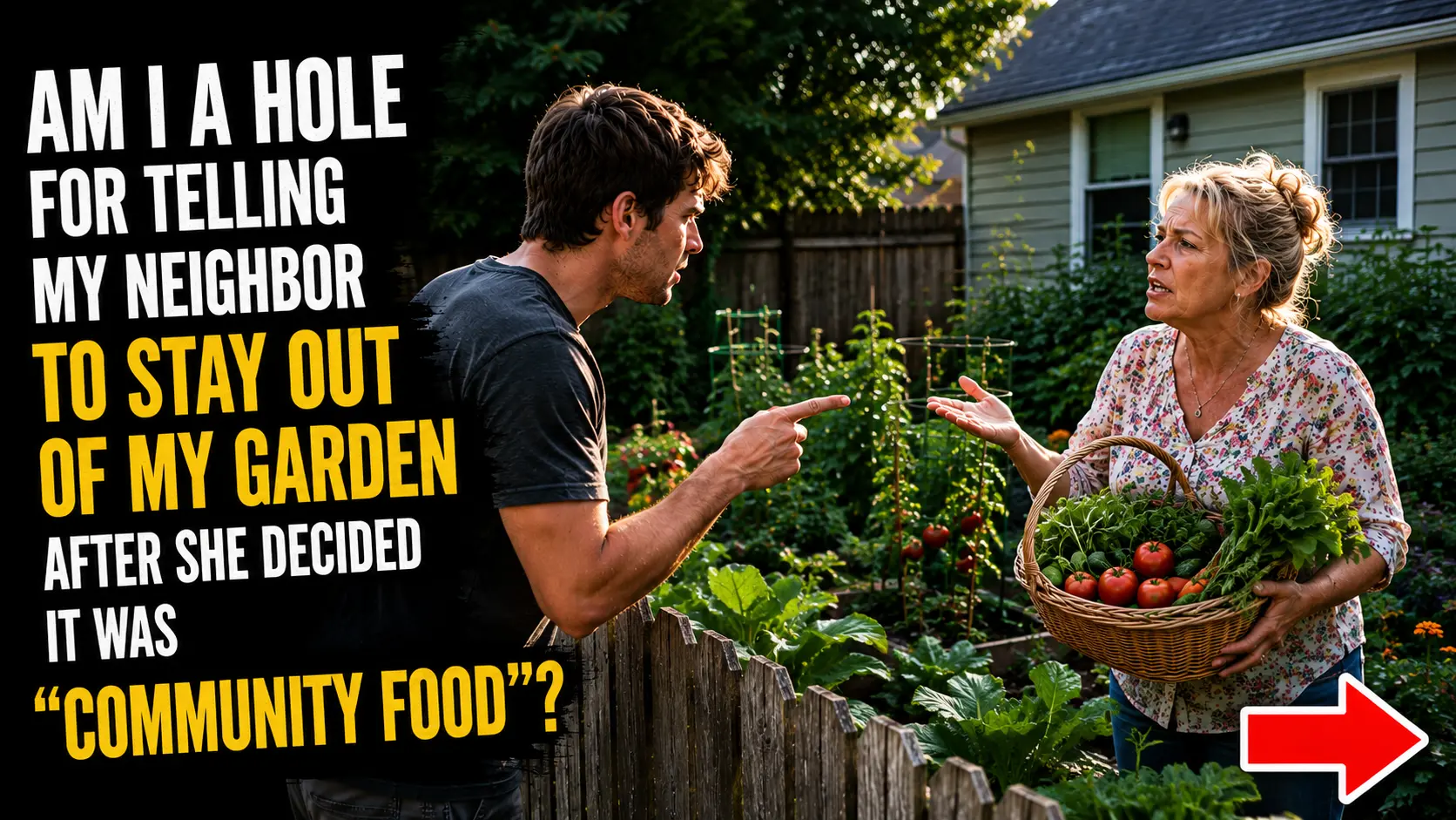 Am I A Hole for Telling My Neighbor to Stay Out of My Garden After She Decided It Was Community Food