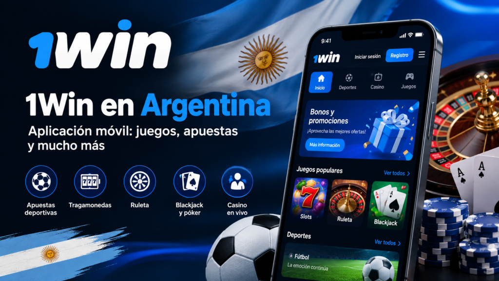 1Win en Argentina: aplicación móvil, funciones y guía de uso